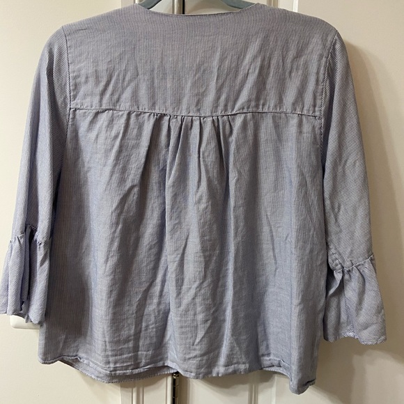 Madewell Button-up Summer Blouse - Picture 5 of 6